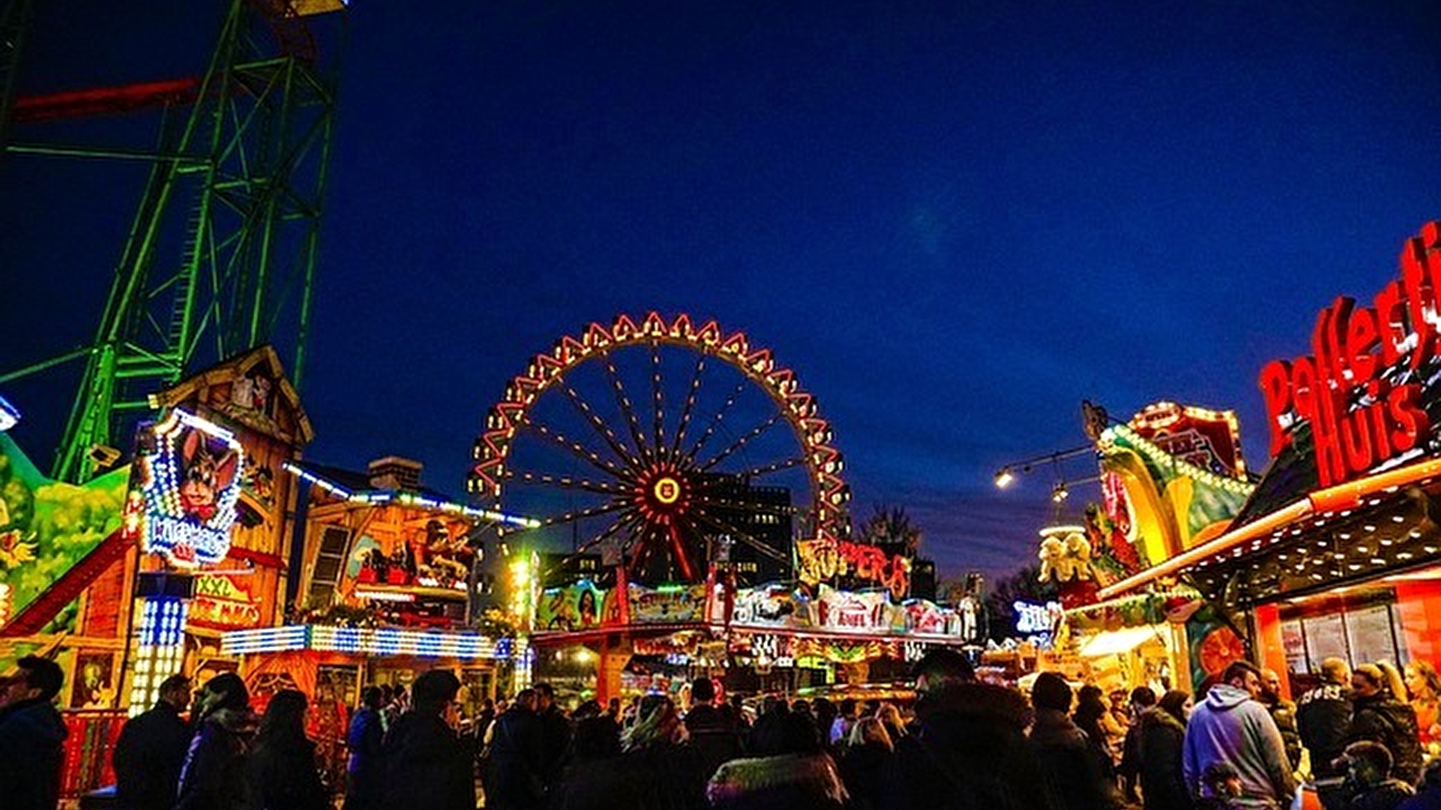 Fête foraine d'hiver